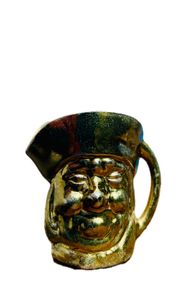 Vintage Brass Tony Jug