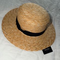 New Mantra Official Ava Natural Straw Hat - 57cm
