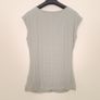 Marks & Spencer Sage Muted Green Textured Smocked Shirred Gathered Side Bodycon Sleeveless Top 14UK/42EU Image 7