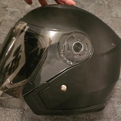 Open Face Motorcycle Helmet, Dual Visor, High-Quality ABS, Unisex Moto Helmet with ECE Certification