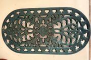 Green Metal Trivet