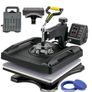 5-in-1 Multifunction Heat Press Machine for T-Shirts Mugs Caps & Plates Image 3