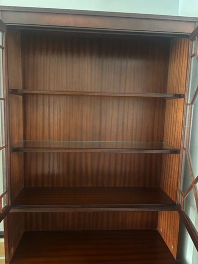 Solid Wood Display Cabinet 195cm 1 Available