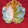 Vintage Leaf Ashtray / Dish. ( Hand Painted ) Image 4