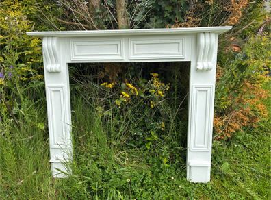 White Open Fire Surround