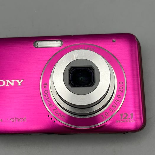 Sony Cyber-shot DSC-W310 12.1MP Digital Camera Pink - Full Kit