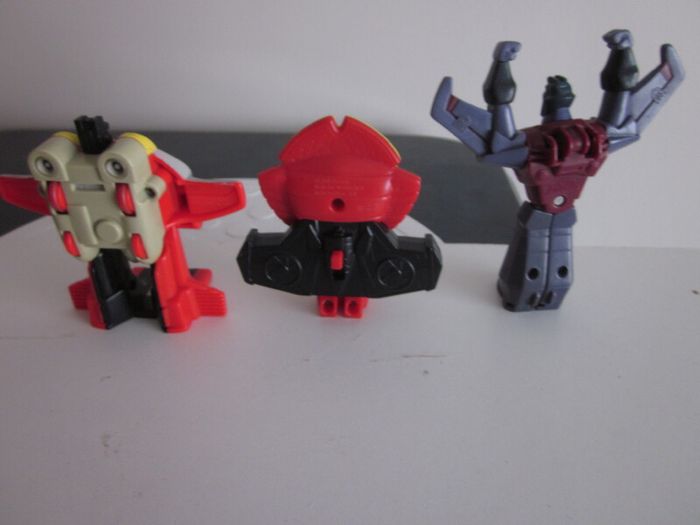 Vintage Mc Donalds Happy Meal transformers Armada Starscream Toy FiguresX3