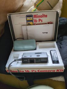 Minolta 16-PS Film Camera Kit