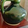 Stunning Green Govancroft Whisky Flagon Image 4