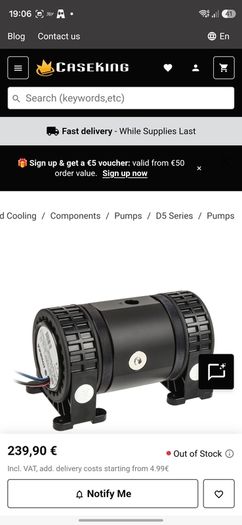 Ek-d5 Pump And Ek-xtop Revo Dual D5 Now