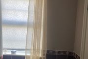 Gold voil curtain panels x2