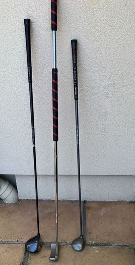 Two Calloway Golf Clubs & Ping Putter