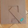 Baskerville and Sanders Assorted Size Suede Photo Frames Image 9