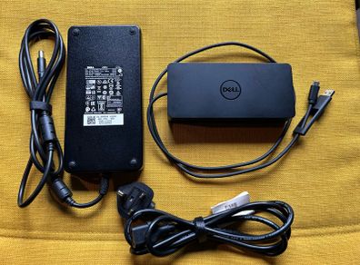 DELL D6000 Docking Station + 240W Power Supply