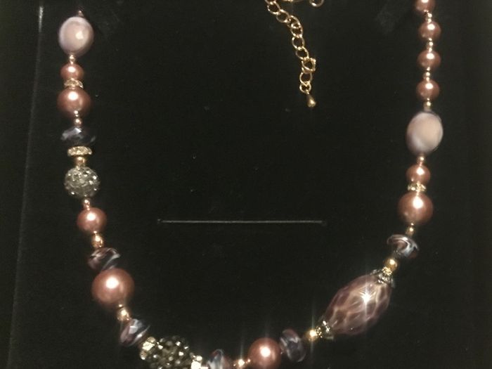 Purple Necklace (new in box)