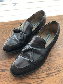 Johnson and Murphy Men's Tassel Loafers Burgundy 9.5 / 43.5
