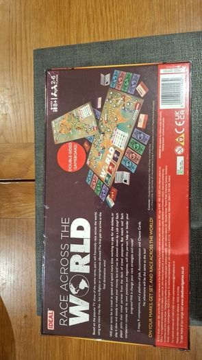 board game race across the world