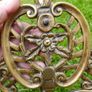 Victorian Brass Fire Dog or Antique Andiron Image 2