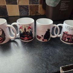 Halloween and Christmas Mugs