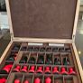 Ferrari Carbon Fibre Chess and Draughts Set F1 Formula 1 Image 9