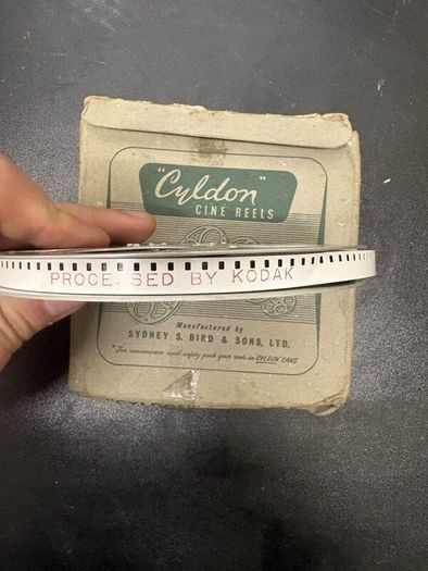 Three Vintage 8mm/Super 8 Home-Movie Film Reels