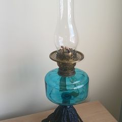 Antique Oil / Kerosene lamp