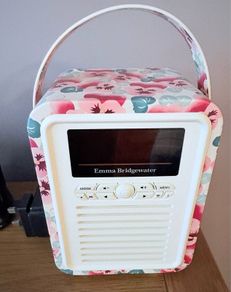VQ Retro Mini Radio and Bluetooth Speaker Emma Bridgewater