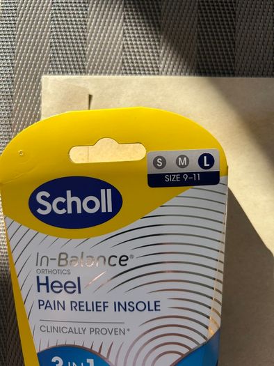 Scholl In-Balance Heel Pain Relief