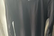 Black Long Sleeve Top / Size L