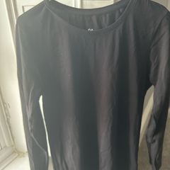 Black Long Sleeve Top / Size L