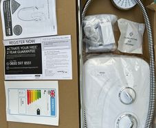 10.8kW Mira Electric shower