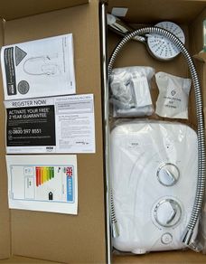 10.8kW Mira Electric shower