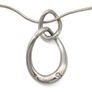Hot Diamonds Designer 925 Sterling Silver Necklace & Earrings Set Image 6