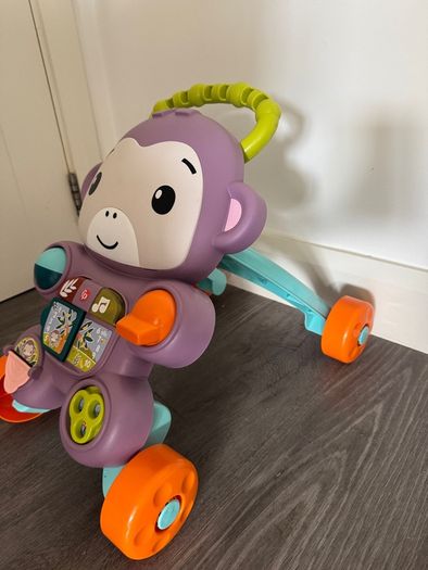 baby push walker and table
