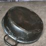 Large Antique Heavy Solid Copper Preserving Jam Pan (14") Image 2