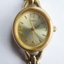 Women's Timex dress watch. Gold opalescent face. Water resistant Quartz Watch (works well Image 9