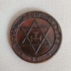 Masonic lodge coin