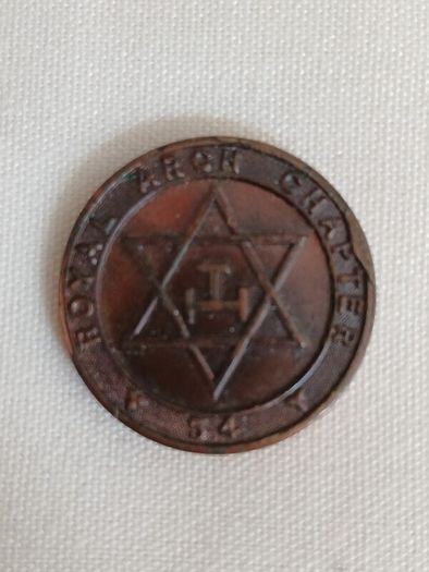 Masonic lodge coin