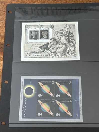 Stamp Collection Bundle GB Britain 1990-1999 MNH / FDC and more