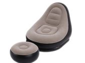 BRAND NEW BEAN BAG Lazy Sofa Inflatable Folding Recliner Outdoor Sofa Bed With Pedal Flocking Single Sofa Chair Pile Coating Chaise Lounge