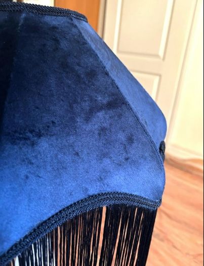 Lampshade velvet fringe lamp shade
