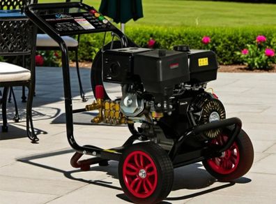 Petrol pressure washer