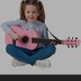 Classic Guitar Pink 75cm Image 5