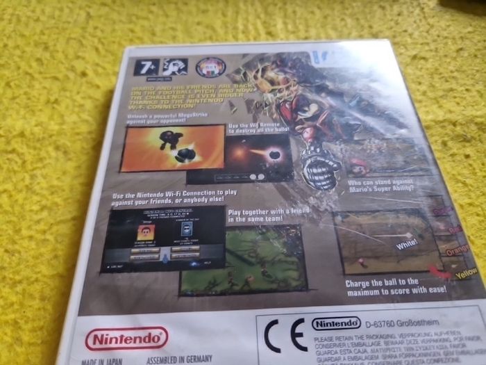 Mario Strikers Charged Football Nintendo Wii Games Original