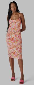 Urban bliss Sahara pink slip dress size 16 New