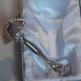 Chrome Baby Rattle Ornament Image 2