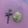 Silver Antique Crucifix Pendant Image 3
