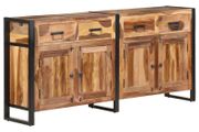 Sideboard 172x35x80 cm Solid Acacia Wood with Sheesham Finish
