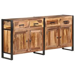 Sideboard 172x35x80 cm Solid Acacia Wood with Sheesham Finish