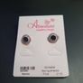 NEW 3 pairs of earrings by Absolute Jewellery Design Silver color Emerald Star Sparklings stones RRP95Eur Image 6
